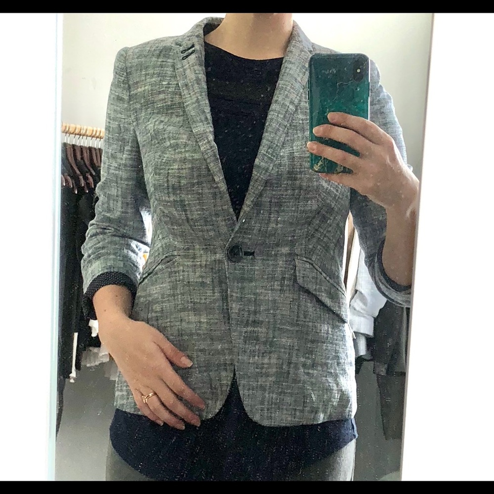 The Limited Linen Blazer